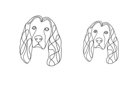 🐶 Dein Hund, handgezeichnete  – individuell & einzigartig